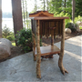 rustic furniture, rustic end tables, Adirondack